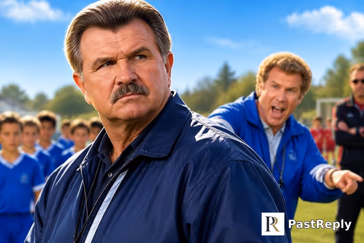 Why was Mike Ditka in Kicking and Screaming?