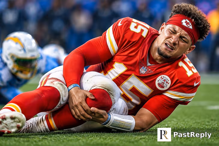 Why is Patrick Mahomes injured?