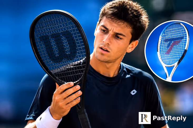 What racket does Terence Atmane use?