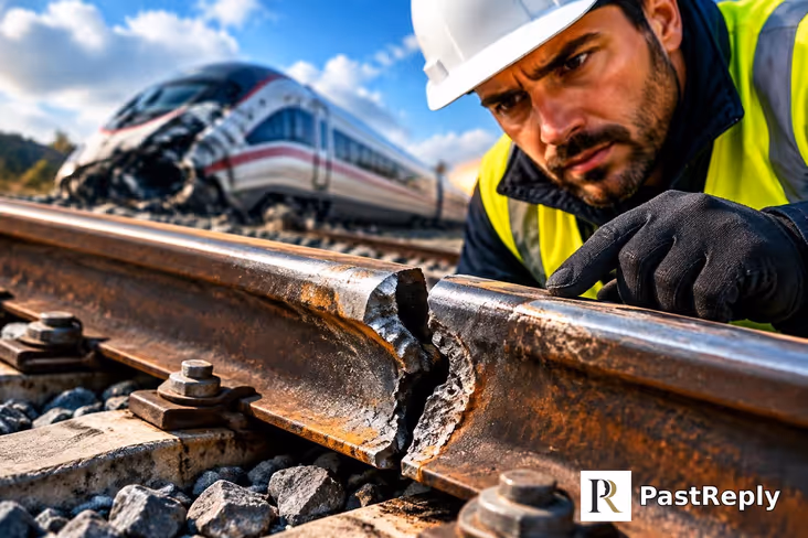 Why did the Spain train crash happen?